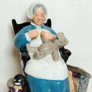 Royal Doulton "Nanny" Vintage Bone China Home/Office Decor Collectible Figurine